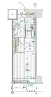 ベルグレード亀戸【5階】の間取り