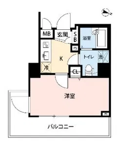レジディア広尾Ⅱ【308号室】の間取り