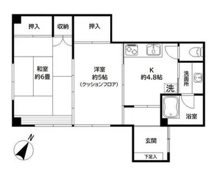 吉祥庵【1階】の間取り