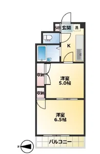 ベルハイツ【3階】の間取り