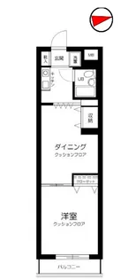 コスモ千駄木【2階】の間取り
