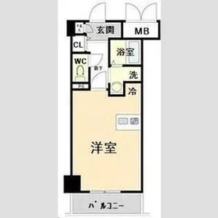FORTIS水天宮前【3階】の間取り