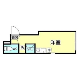 ヴィラ浅草【202号室】の間取り