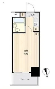 ユーコート上馬【8階】の間取り