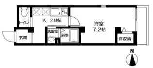 ライドオンタイムマスコウ【4階】の間取り