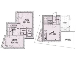 LEGALAND高田馬場【1階】の間取り