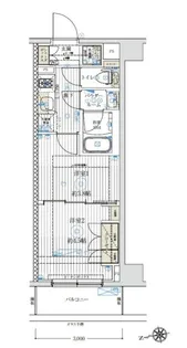 ブライズ中野哲学堂【603号室】の間取り