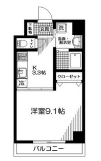 クレスト高円寺【2階】の間取り