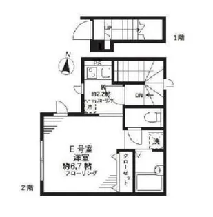 HILL’S M【2階】の間取り