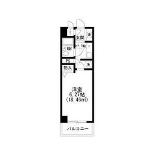 Jーフラッツ錦糸町【5階】の間取り