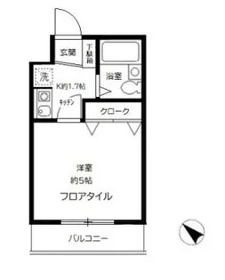 センチュリーハイム池袋【2階】の間取り