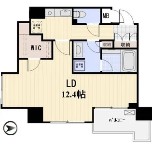 プロスペクト日本橋小網町【3階】の間取り