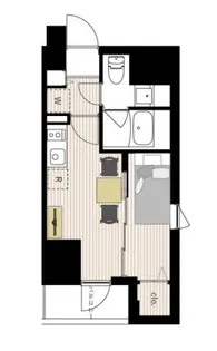 WHARF駒込【12階】の間取り