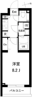 アーバンパーク経堂【2階】の間取り