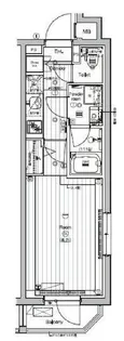PREMIUM CUBE 新宿中井【3階】の間取り