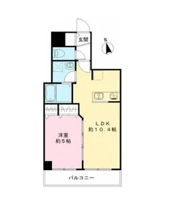 レピュア西葛西レジデンス【4階】の間取り