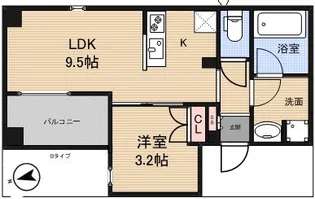 アーバンパーク三ノ輪【6階】の間取り