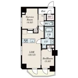 S-RESIDENCE瑞江【3階】の間取り