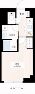 ライズ中野新橋【1階】の間取り