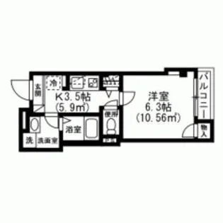 インペリアルヒルズ【4階】の間取り