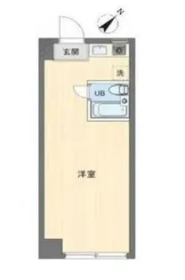 サンライズ江東【3階】の間取り