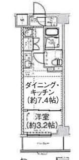 エルフォルテ東日暮里【4階】の間取り