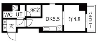 OAKLANCE大塚【201号室】の間取り