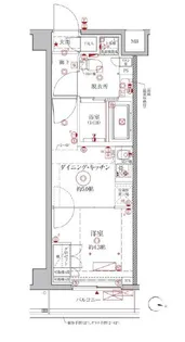 クレイシアIDZ幡ヶ谷【5階】の間取り