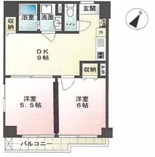 セイコーガーデンXⅠ大塚【7階】の間取り