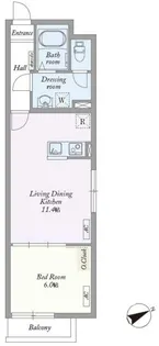 新宿WEST PLACE【3階】の間取り