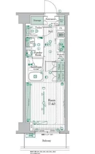 ブライズ高円寺【4階】の間取り