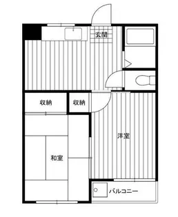 トーシンハイツ西葛西【3階】の間取り