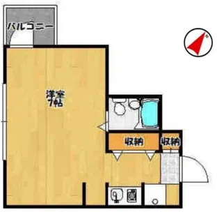 グレース目白【1階】の間取り