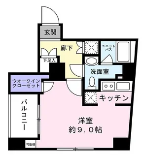 リガーレ本所吾妻橋【3階】の間取り