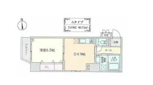 CAVE YUSHIMA【9階】の間取り