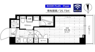 ステージグランデ清澄白河アジールコート【7階】の間取り