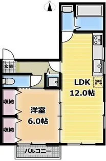 エスアイハイム【2階】の間取り