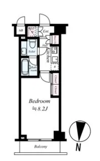 グロース錦糸町ミルーナヒルズ【303号室】の間取り