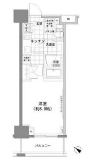 パークハビオ人形町【1001号室】の間取り