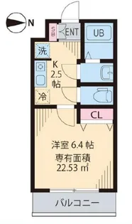 グリーンコート・NT【3階】の間取り