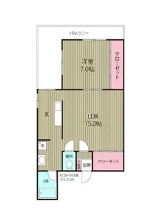 KOB 6【5階】の間取り