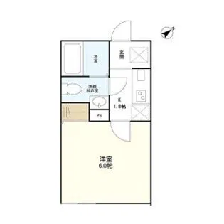 アステラホーム渋谷本町【1階】の間取り