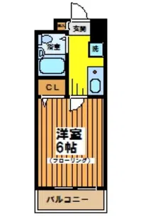 プリムヴェールUNO【2階】の間取り