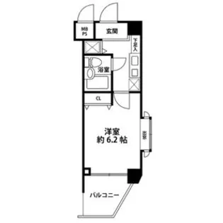 ダイヤモンドスクエア桜台【612号室】の間取り