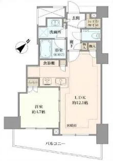 ルジェンテ恵比寿【3階】の間取り