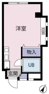 メインステージ代田橋【1階】の間取り