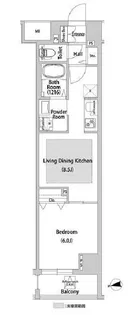 BLESS西巣鴨【1階】の間取り