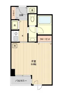 コンフォート荻窪【2階】の間取り