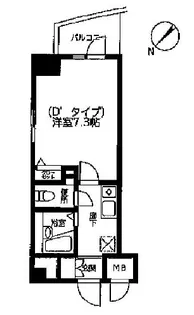 三和第一ビル【10階】の間取り