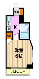 シャトーフェニックスたかやま【402号室】の間取り